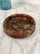 Load image into Gallery viewer, Gold Resin Bowl with Australian Burl
