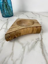 Load image into Gallery viewer, Curvy Bark Mini Wooden Bowl