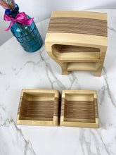 Load image into Gallery viewer, Solid Wood Bandsaw Jewellery Box with Drawers

