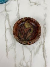 Load image into Gallery viewer, Gold Resin Bowl with Australian Burl
